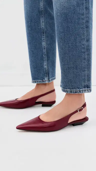 Sam Edelman Netty 2 Pumps French Merlot | Thumbnail 3