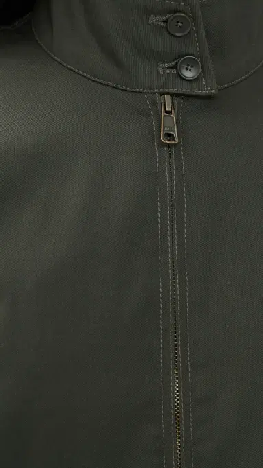 Alex Mill Cropped Zip Jacket In Twill Gabardine | Thumbnail 6 Alex Mill Cropped Zip Jacket In Twill Gabardine | Thumbnail 6