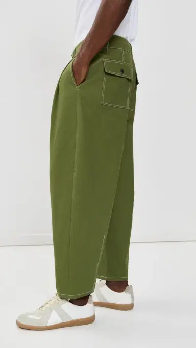 Malbon Station Pants Military Green | Thumbnail 4 Malbon Station Pants Military Green | Thumbnail 4