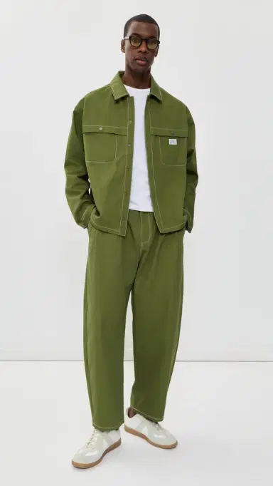 Malbon Station Pants Military Green | Thumbnail 5 Malbon Station Pants Military Green | Thumbnail 5