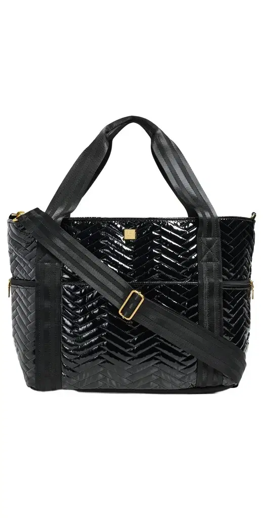Think Royln Jet Set Wingman Moto Quilting Tote