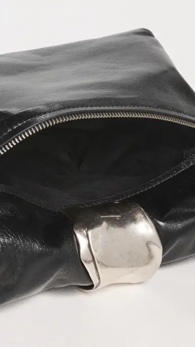 Staud Cuff Clutch Black One Size | Thumbnail 6