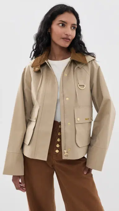 Barbour Terrington Showerproof Jacket Lt Trench/Ancient 2 | Thumbnail 2 Barbour Terrington Showerproof Jacket Lt Trench/Ancient 2 | Thumbnail 2