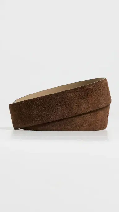 B-Low The Belt Greyson Suede Belt Chocolate/ilver | Thumbnail 4