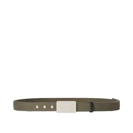 Fendi Belt with a square buckle engraved with the 1925 logo