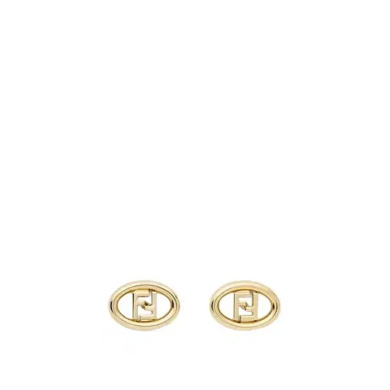 Fendi Orbit Stud Earrings