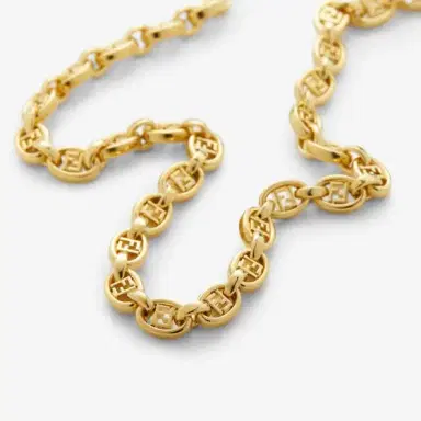 Fendi Orbit Chain Necklace | Thumbnail 2 Fendi Orbit Chain Necklace | Thumbnail 2
