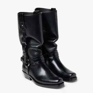 Fendi Texan boots with a soft shaft to wear them pulled up or | Thumbnail 4 Fendi Texan boots with a soft shaft to wear them pulled up or | Thumbnail 4