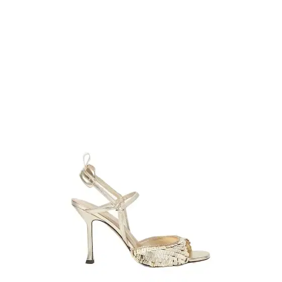 Fendi Streamlined, feminine Very Colibrì sandals with narrow