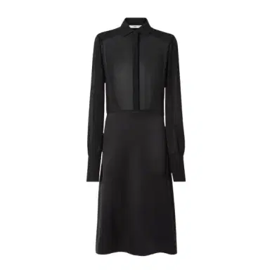 Fendi Midi shirt dress with a straight skirt and waist seam | Thumbnail 1 Fendi Midi shirt dress with a straight skirt and waist seam | Thumbnail 1