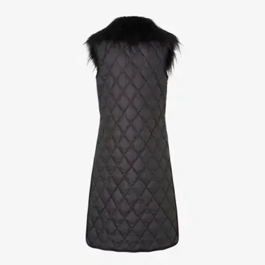 Fendi Long, slightly padded gilet with a fitted line and deep | Thumbnail 2 Fendi Long, slightly padded gilet with a fitted line and deep | Thumbnail 2