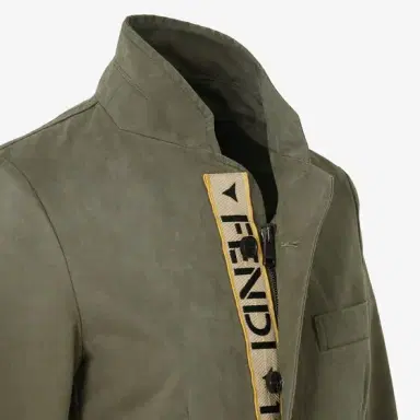 Fendi Equestrian jacket with a fitted silhouette, customised | Thumbnail 3