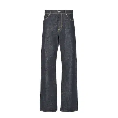 Fendi Regular-fit 5-pocket trousers made from navy | Thumbnail 1 Fendi Regular-fit 5-pocket trousers made from navy | Thumbnail 1