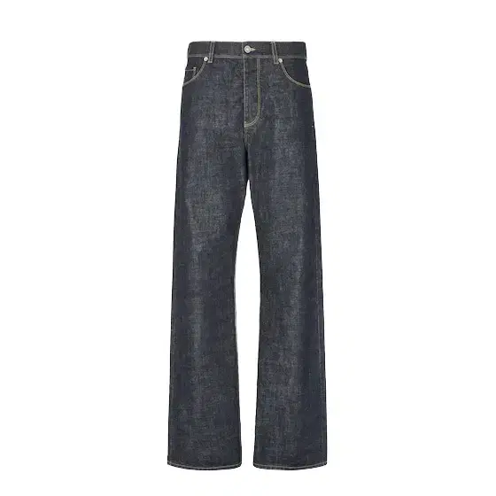 Fendi Regular-fit 5-pocket trousers made from navy