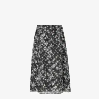 Fendi Flared midi skirt with the Crazy Dama geometric motif | Thumbnail 2 Fendi Flared midi skirt with the Crazy Dama geometric motif | Thumbnail 2