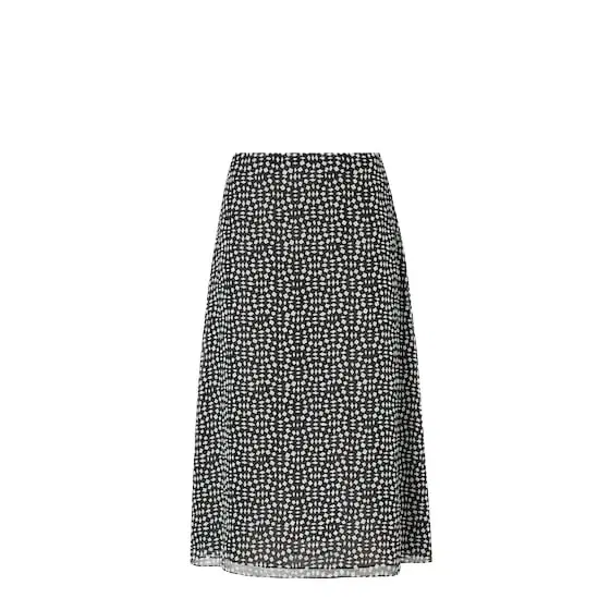 Fendi Flared midi skirt with the Crazy Dama geometric motif