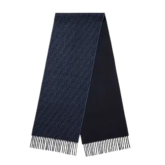 Fendi Large, wrap-around double-sided scarf with an interior