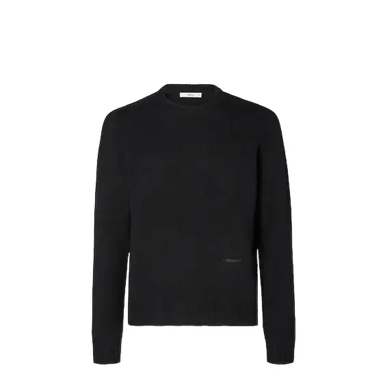 Fendi Basic long-sleeved jumper customised with contrasting