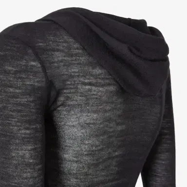 Fendi Long-sleeved, slim-fit jumper with hood | Thumbnail 3