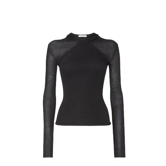 Fendi Long-sleeved, slim-fit jumper with hood