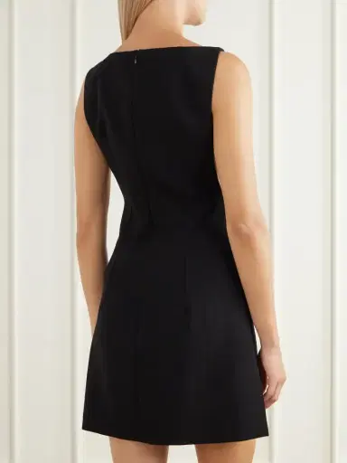 Emilia Wickstead Wool-crepe Mini Dress | Thumbnail 3 Emilia Wickstead Wool-crepe Mini Dress | Thumbnail 3