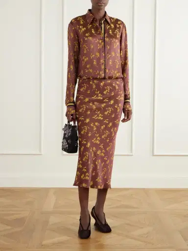 Dries Van Noten Floral-jacquard Shirt | Thumbnail 2