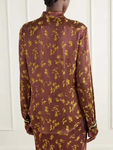 Dries Van Noten Floral-jacquard Shirt | Thumbnail 4