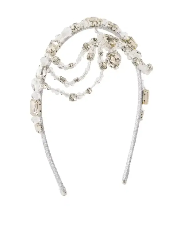 Jennifer Behr Ameerha Crystal-embellished Headpiece