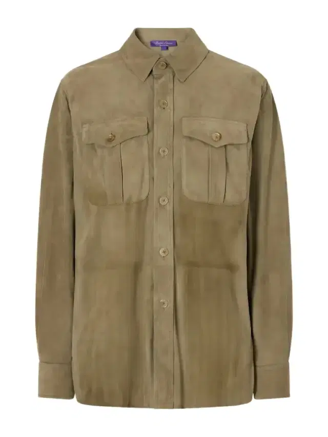 Ralph Lauren Collection Landry Suede Shirt