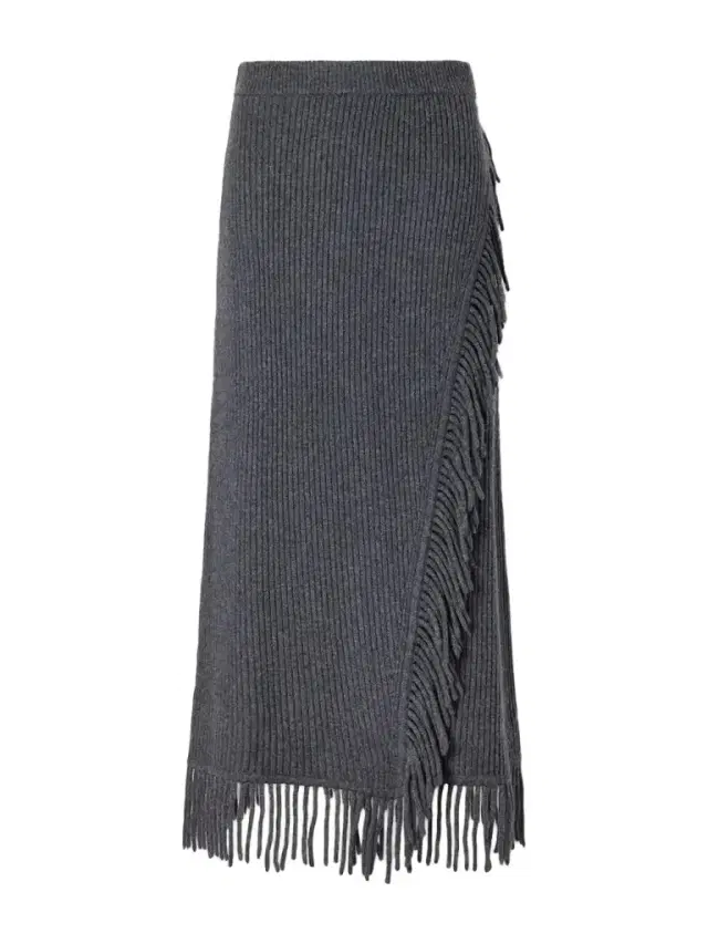 Simkhai Casey Draped Wool And Cashmere-blend Skirt