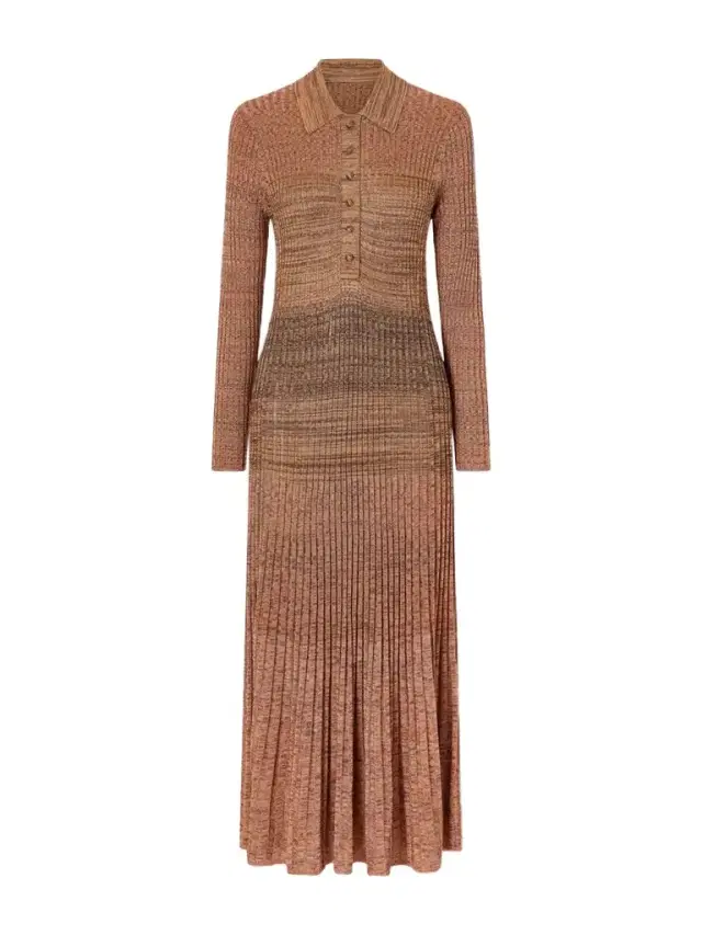 Zimmermann Mouline Ribbed Jersey Midi Dress