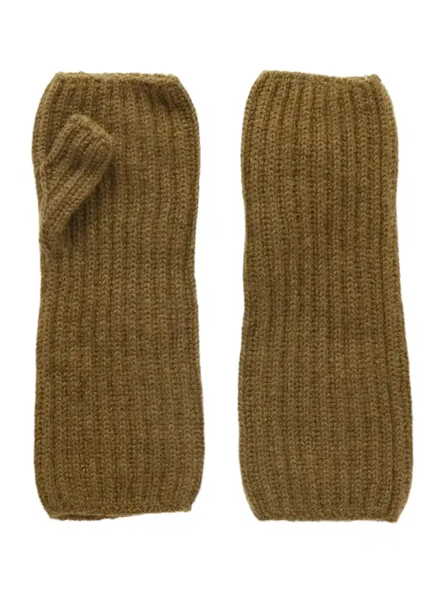Johnstons of Elgin Della Ribbed Cashmere Gloves