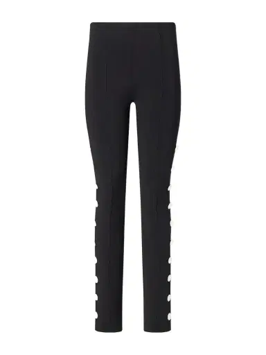 Proenza Schouler Martina Button-embellished Stretch-jersey Skinny Pants | Thumbnail 1