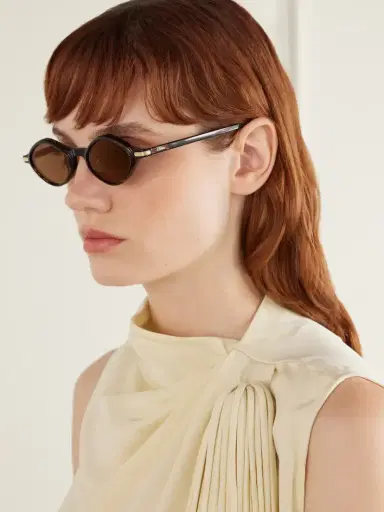 Cartier Eyewear Signature Round-frame Acetate Sunglasses | Thumbnail 5