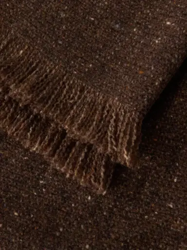 Ralph Lauren Collection Fringed Wool-blend Scarf | Thumbnail 4