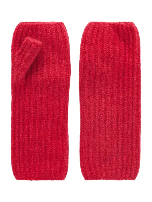 Johnstons of Elgin Della Ribbed-knit Cashmere Gloves