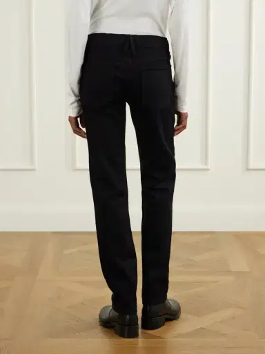 SLVRLAKE Naomi Slim Low-rise Tapered Jeans | Thumbnail 4