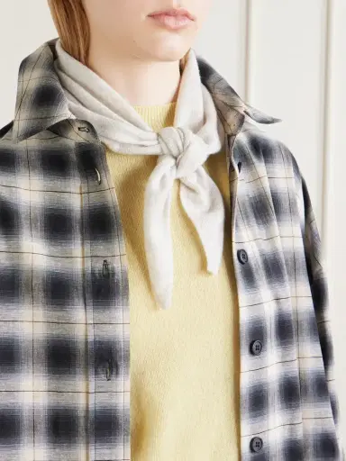 Johnstons of Elgin Reel Cashmere Scarf | Thumbnail 2