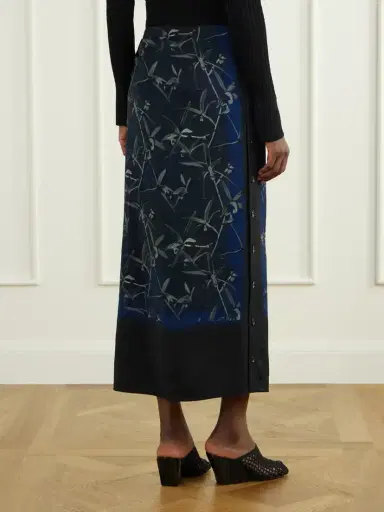 Proenza Schouler Anais Floral-print Button-detailed Gathered Stretch-cady Skirt | Thumbnail 3 Proenza Schouler Anais Floral-print Button-detailed Gathered Stretch-cady Skirt | Thumbnail 3