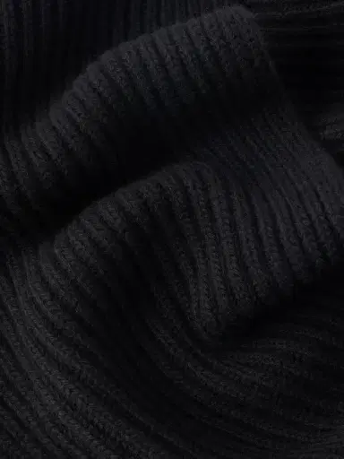 Johnstons of Elgin Lovat Ribbed Cashmere Scarf | Thumbnail 4