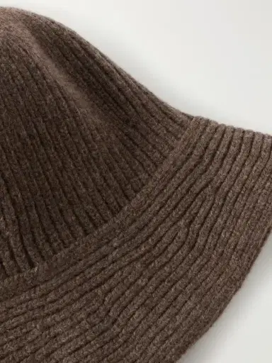 Nour Hammour Bruno Ribbed Merino Wool And Cashmere-blend Bucket Hat | Thumbnail 3
