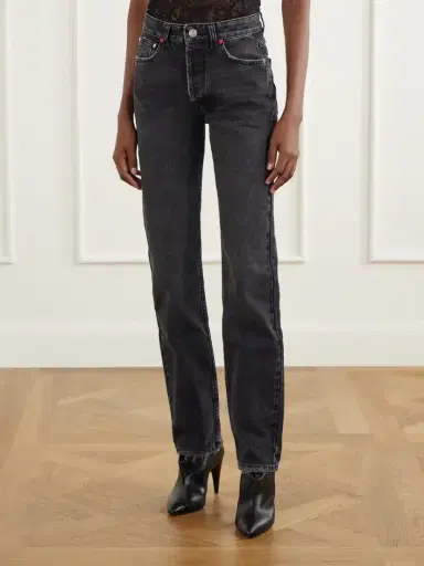 Isabel Marant Daya Mid-rise Straight-leg Jeans | Thumbnail 3