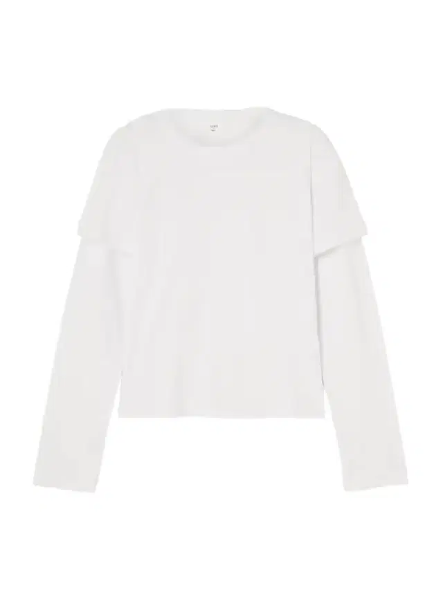 LESET Margo Layered Cotton-jersey T-shirt