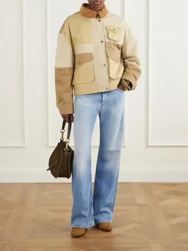Marant Étoile Risla Corduroy-trimmed Cotton Jacket | Thumbnail 2