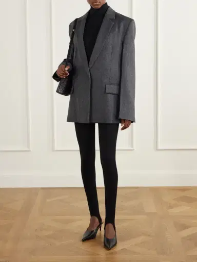 TOTEME Herringbone Wool Blazer | Thumbnail 2
