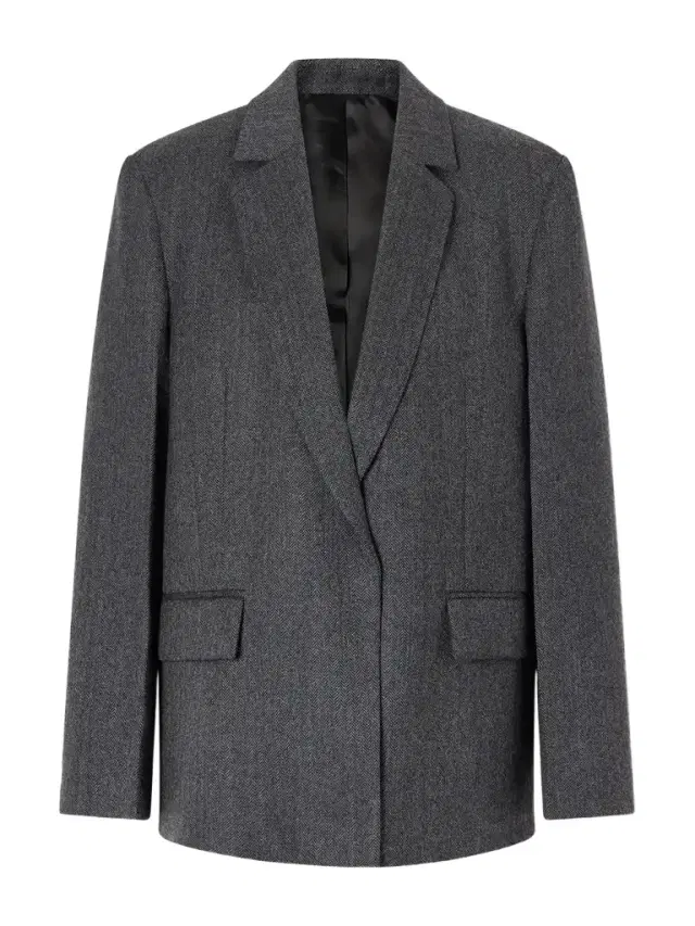 TOTEME Herringbone Wool Blazer