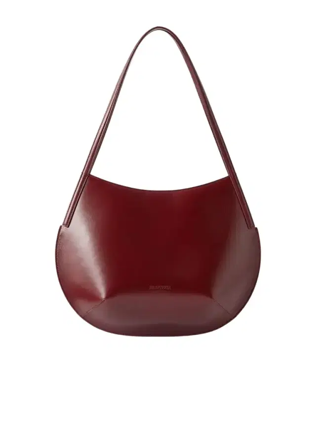 Jil Sander Kante Leather Shoulder Bag