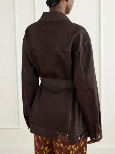 Dries Van Noten Belted Denim Jacket | Thumbnail 4