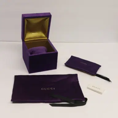 Gucci Gucci Le Marché Des Merveilles 18K Rose Gold Diamond and Enamel Ring Sz. 6 by The Solist | Thumbnail 3