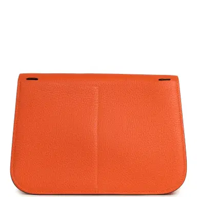HERMÈS Hermes Halzan 25 Feu Clemence Gold Hardware | Thumbnail 3